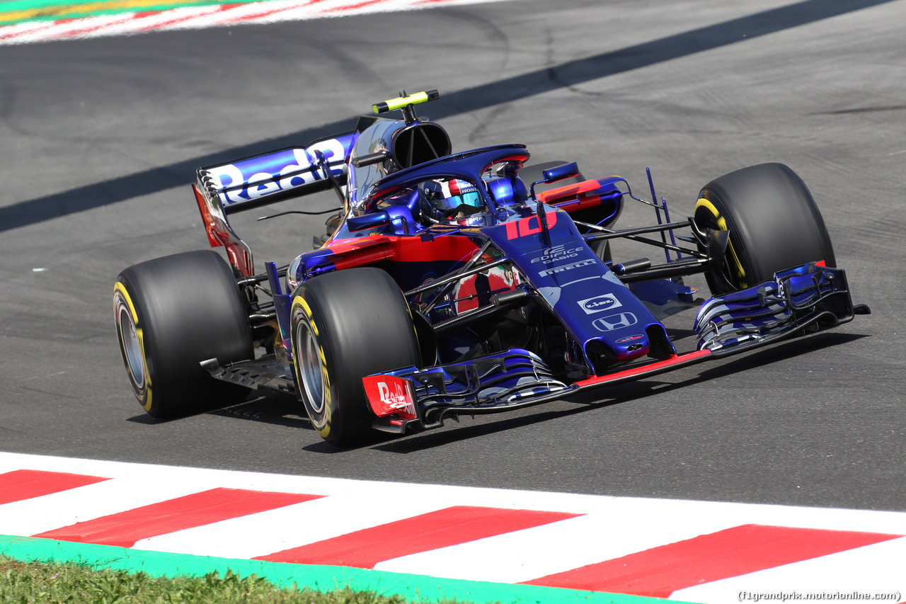 GP SPAGNA, 11.05.2018 - Prove Libere 1, Pierre Gasly (FRA) Scuderia Toro Rosso STR13