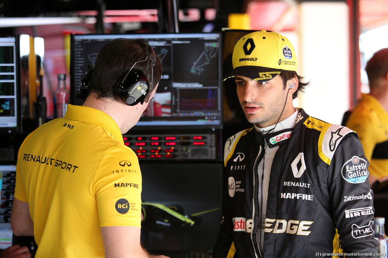 GP SPAGNA, 11.05.2018 - Prove Libere 1, Carlos Sainz Jr (ESP) Renault Sport F1 Team RS18