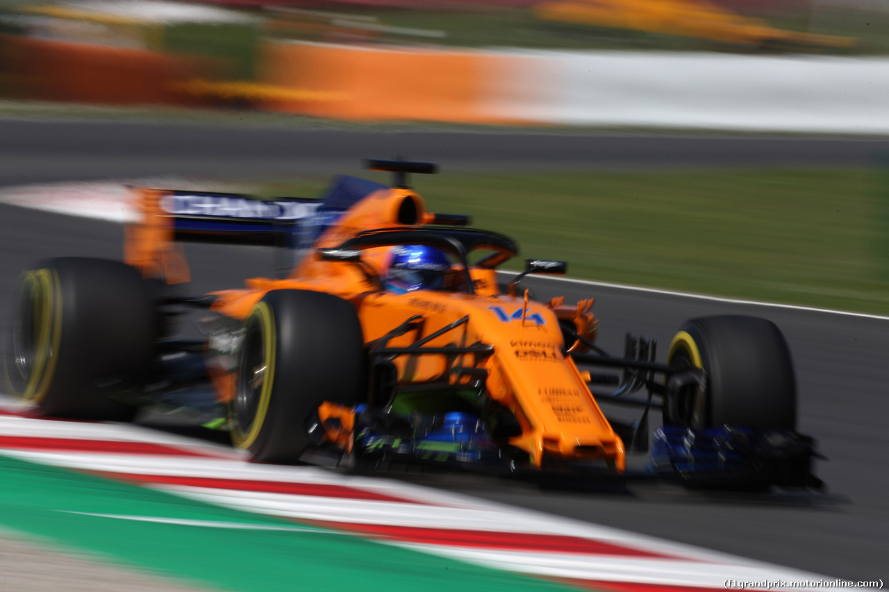 GP SPAGNA, 11.05.2018 - Prove Libere 1, Fernando Alonso (ESP) McLaren MCL33