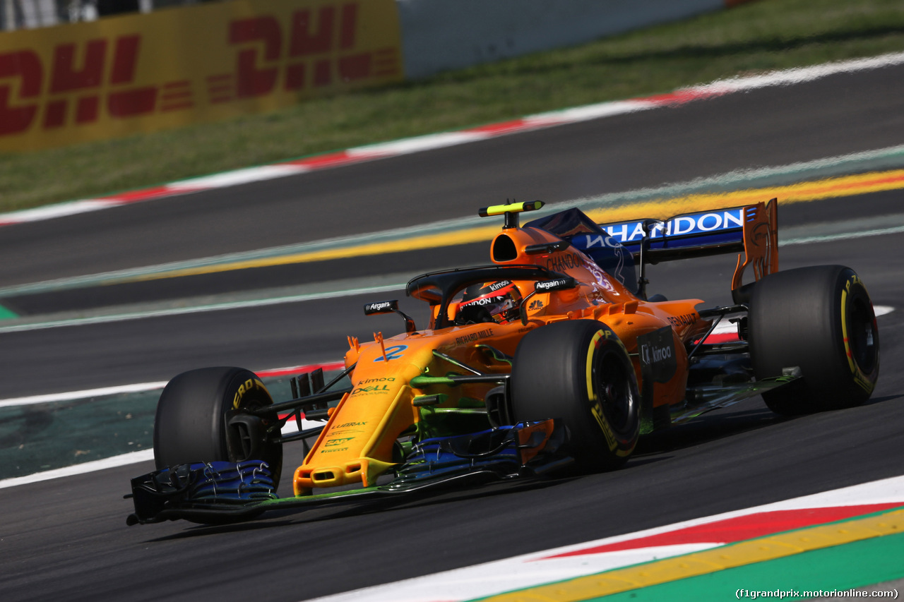 GP SPAGNA, 11.05.2018 - Prove Libere 1, Stoffel Vandoorne (BEL) McLaren MCL33