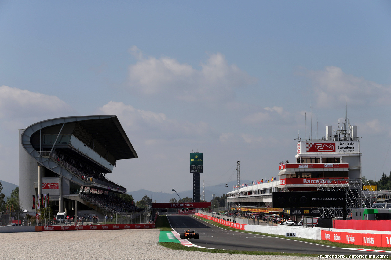 GP SPAGNA, 11.05.2018 - Prove Libere 1, Stoffel Vandoorne (BEL) McLaren MCL33