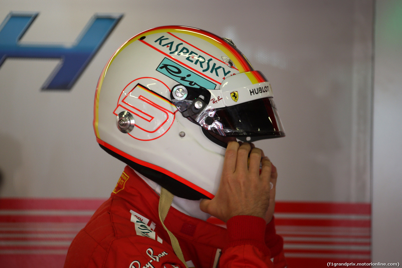 GP SPAGNA, 11.05.2018 - Prove Libere 1, Sebastian Vettel (GER) Ferrari SF71H