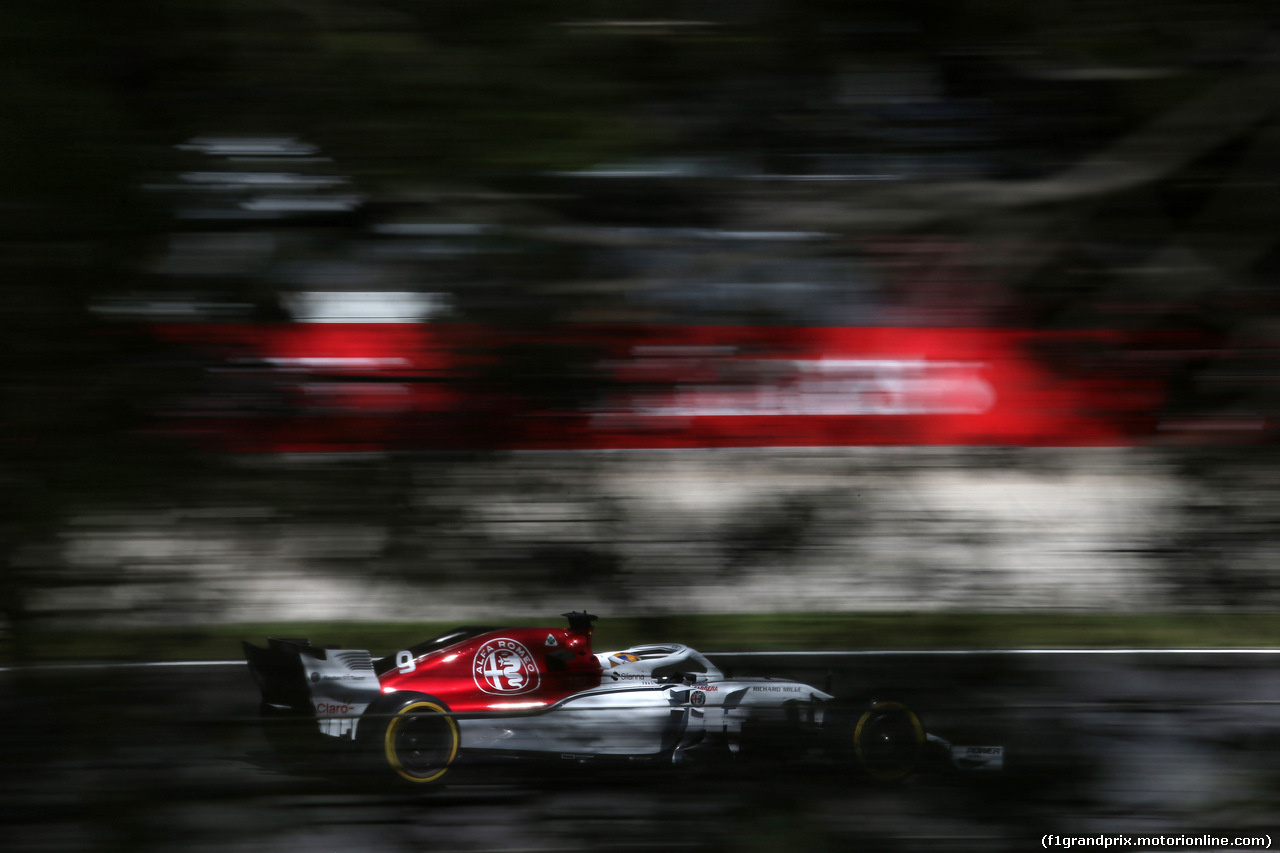 GP SPAGNA, 11.05.2018 - Prove Libere 2, Marcus Ericsson (SUE) Sauber C37