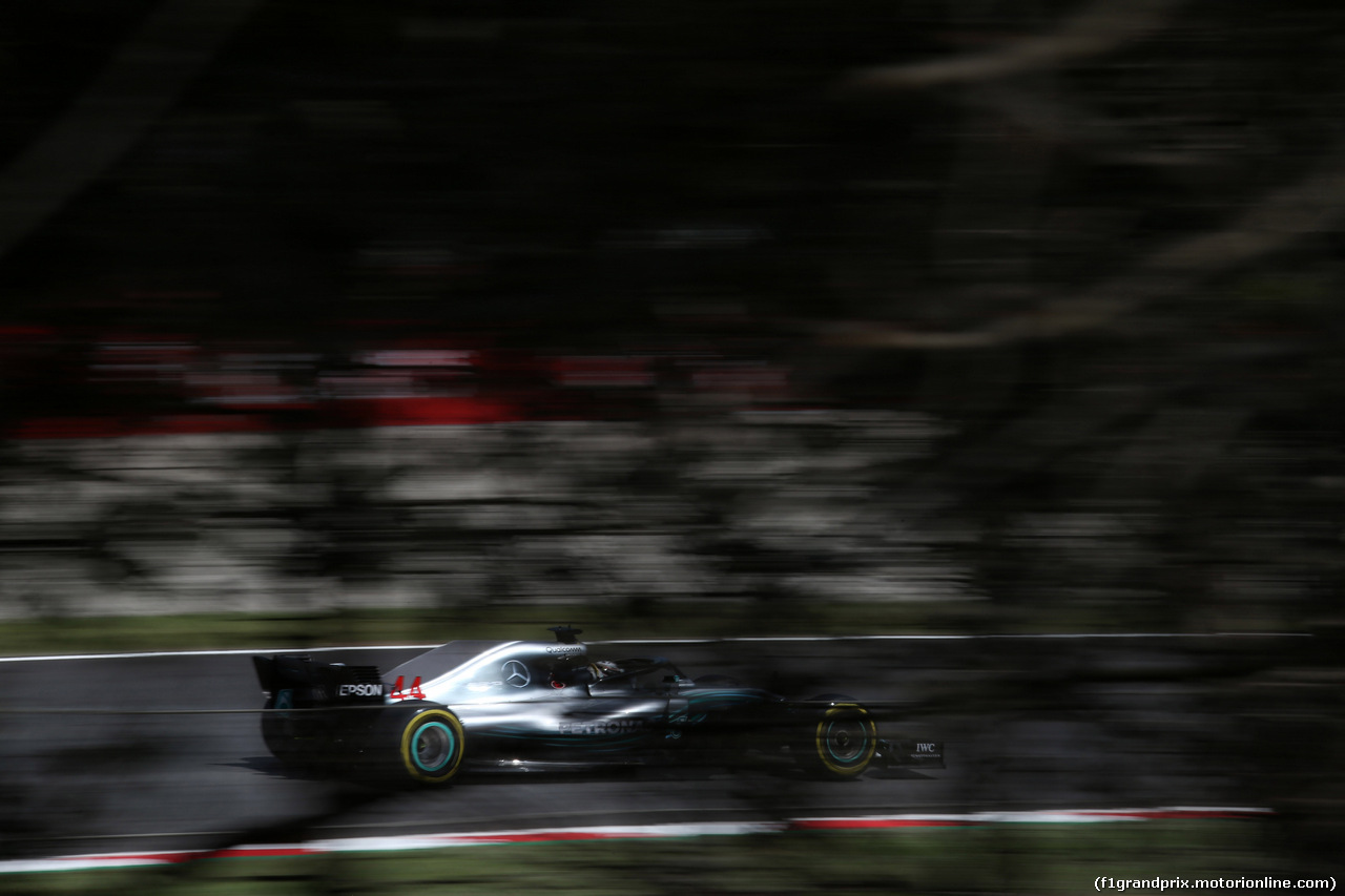 GP SPAGNA, 11.05.2018 - Prove Libere 2, Lewis Hamilton (GBR) Mercedes AMG F1 W09