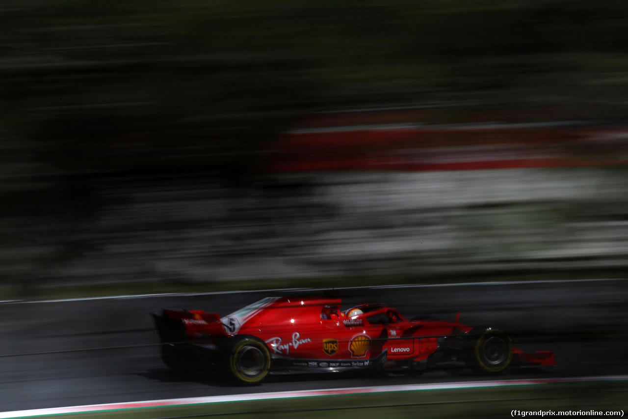 GP SPAGNA, 11.05.2018 - Prove Libere 2, Sebastian Vettel (GER) Ferrari SF71H