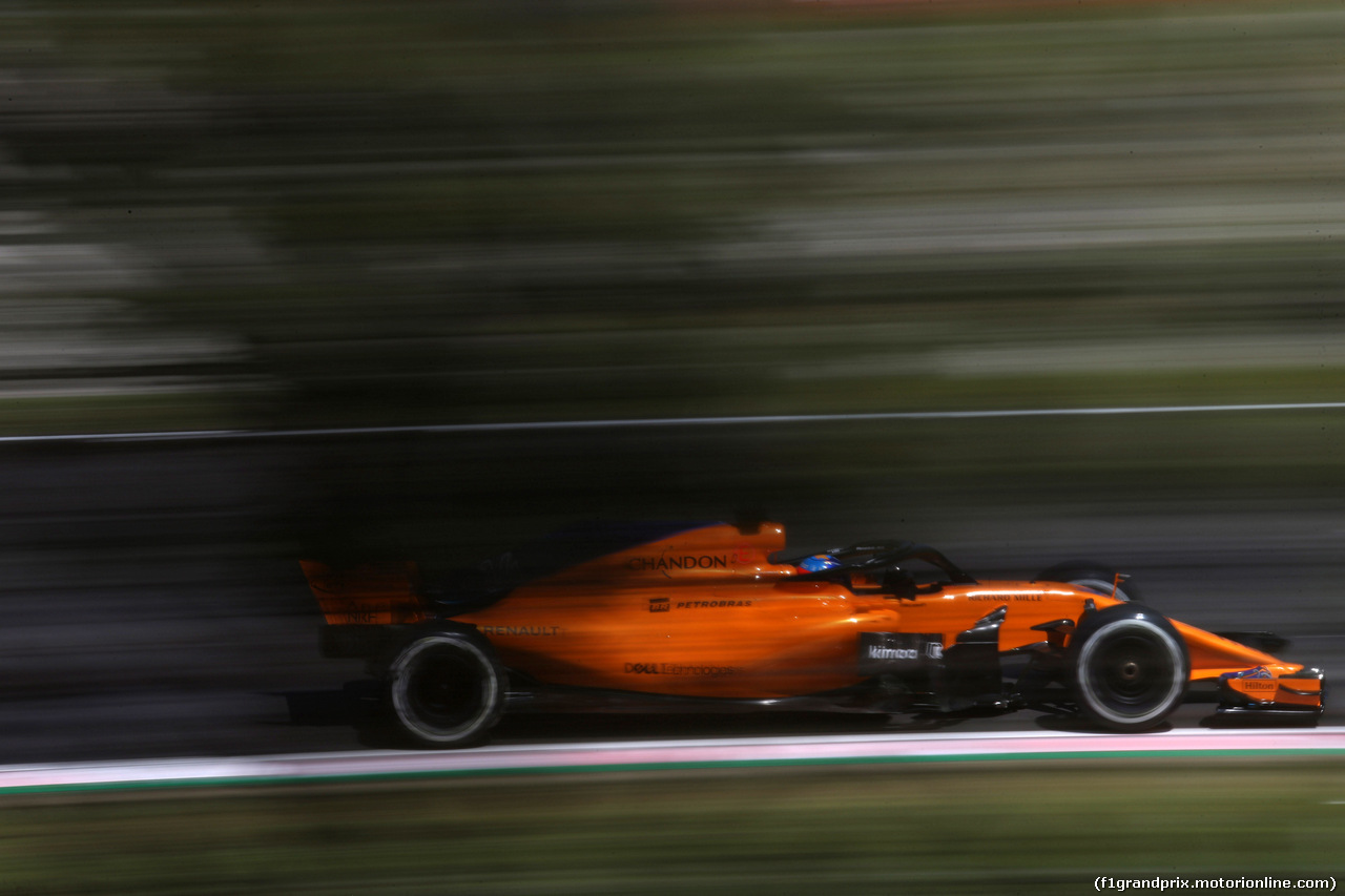 GP SPAGNA, 11.05.2018 - Prove Libere 2, Fernando Alonso (ESP) McLaren MCL33