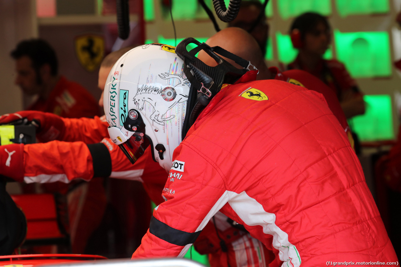GP UNGHERIA, 29.07.2018 - Gara, Sebastian Vettel (GER) Ferrari SF71H