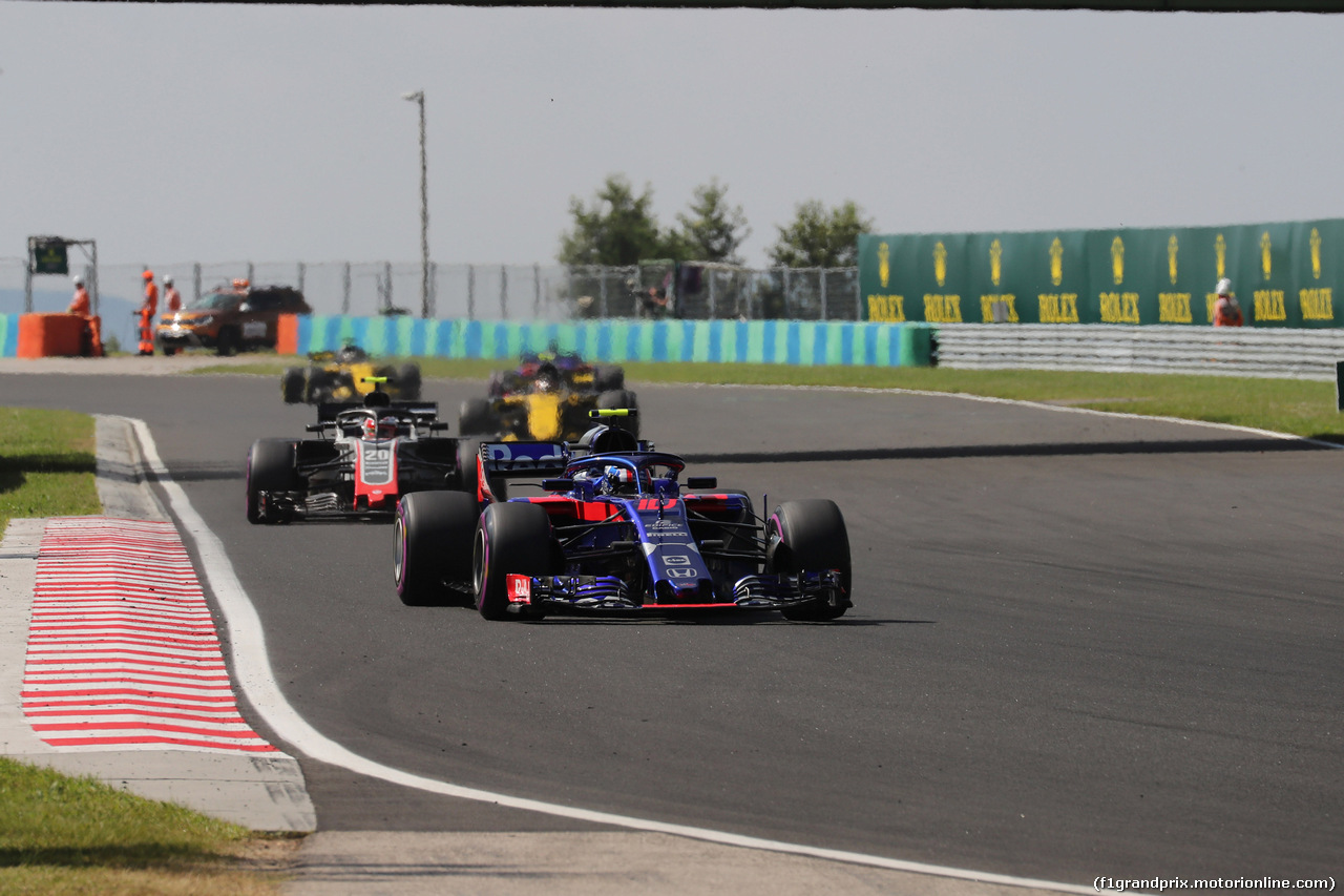 GP UNGHERIA, 29.07.2018 - Gara, Pierre Gasly (FRA) Scuderia Toro Rosso STR13