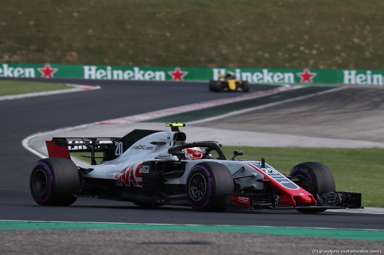 GP UNGHERIA, 29.07.2018 - Gara, Kevin Magnussen (DEN) Haas F1 Team VF-18
