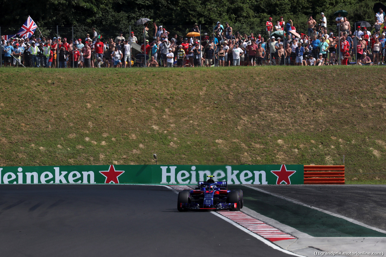 GP UNGHERIA, 29.07.2018 - Gara, Pierre Gasly (FRA) Scuderia Toro Rosso STR13