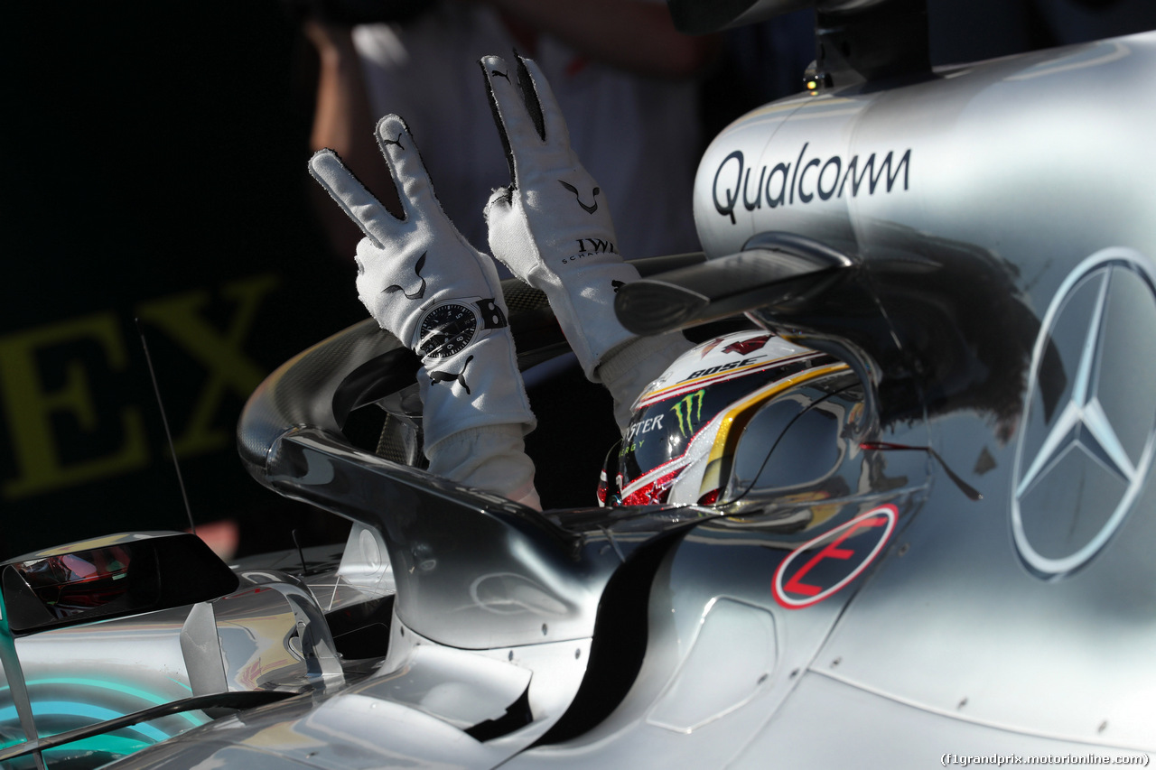 GP UNGHERIA, 29.07.2018 - Gara, Lewis Hamilton (GBR) Mercedes AMG F1 W09 vincitore