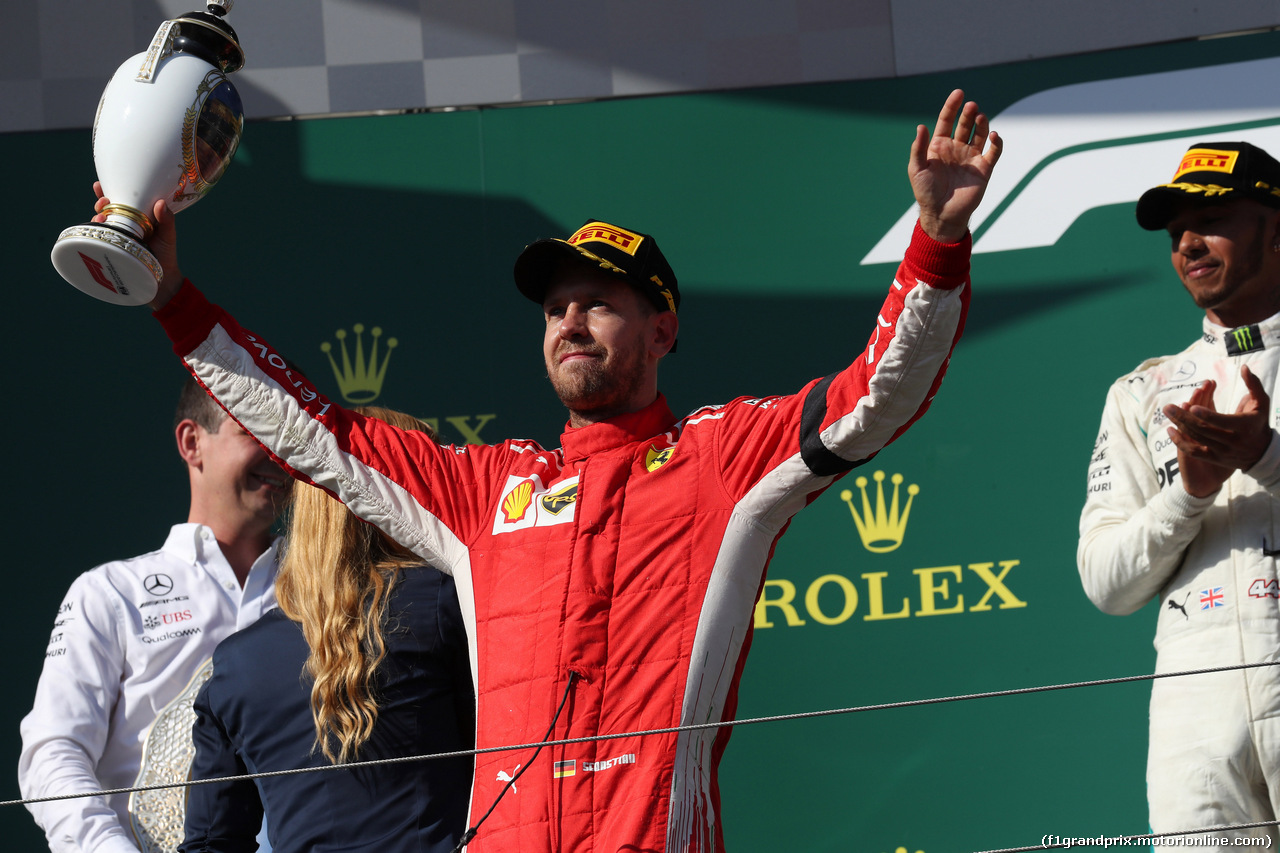 GP UNGHERIA, 29.07.2018 - Gara, 2nd place Sebastian Vettel (GER) Ferrari SF71H
