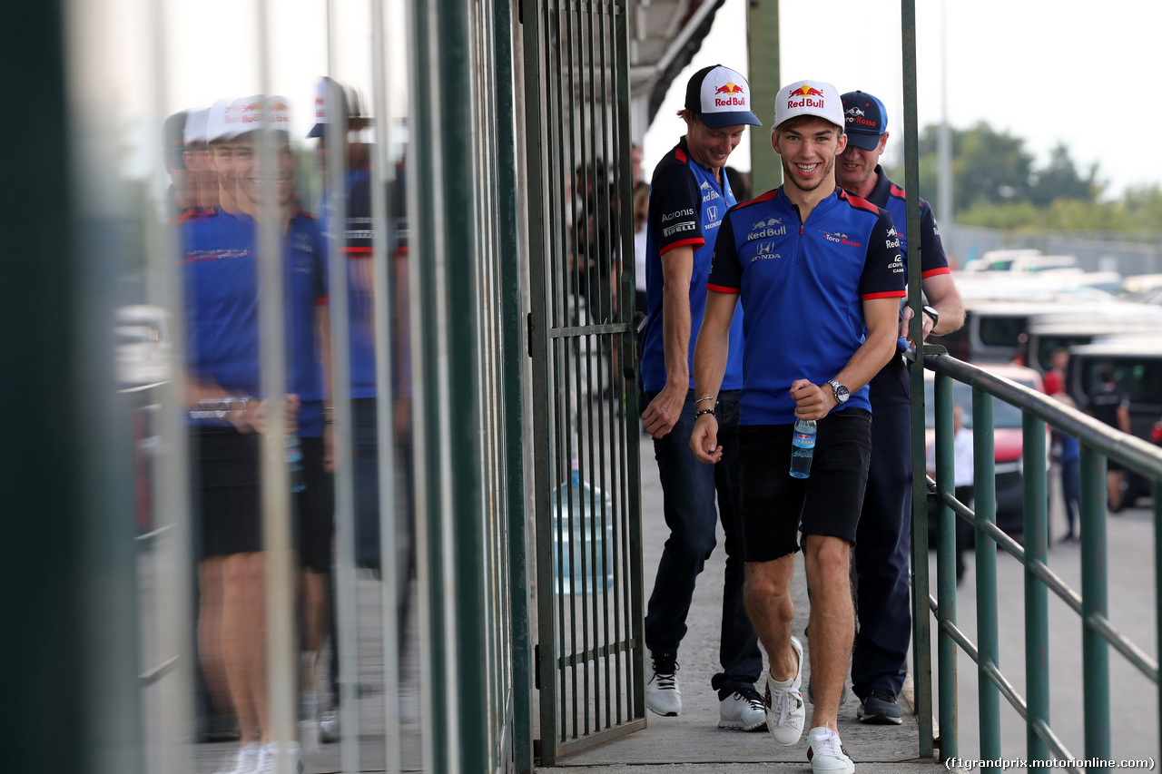 GP UNGHERIA, 27.07.2018 - Pierre Gasly (FRA) Scuderia Toro Rosso STR13