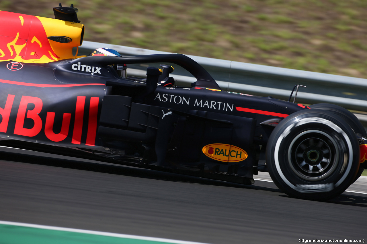 GP UNGHERIA, 28.07.2018 - Prove Libere 3, Daniel Ricciardo (AUS) Red Bull Racing RB14