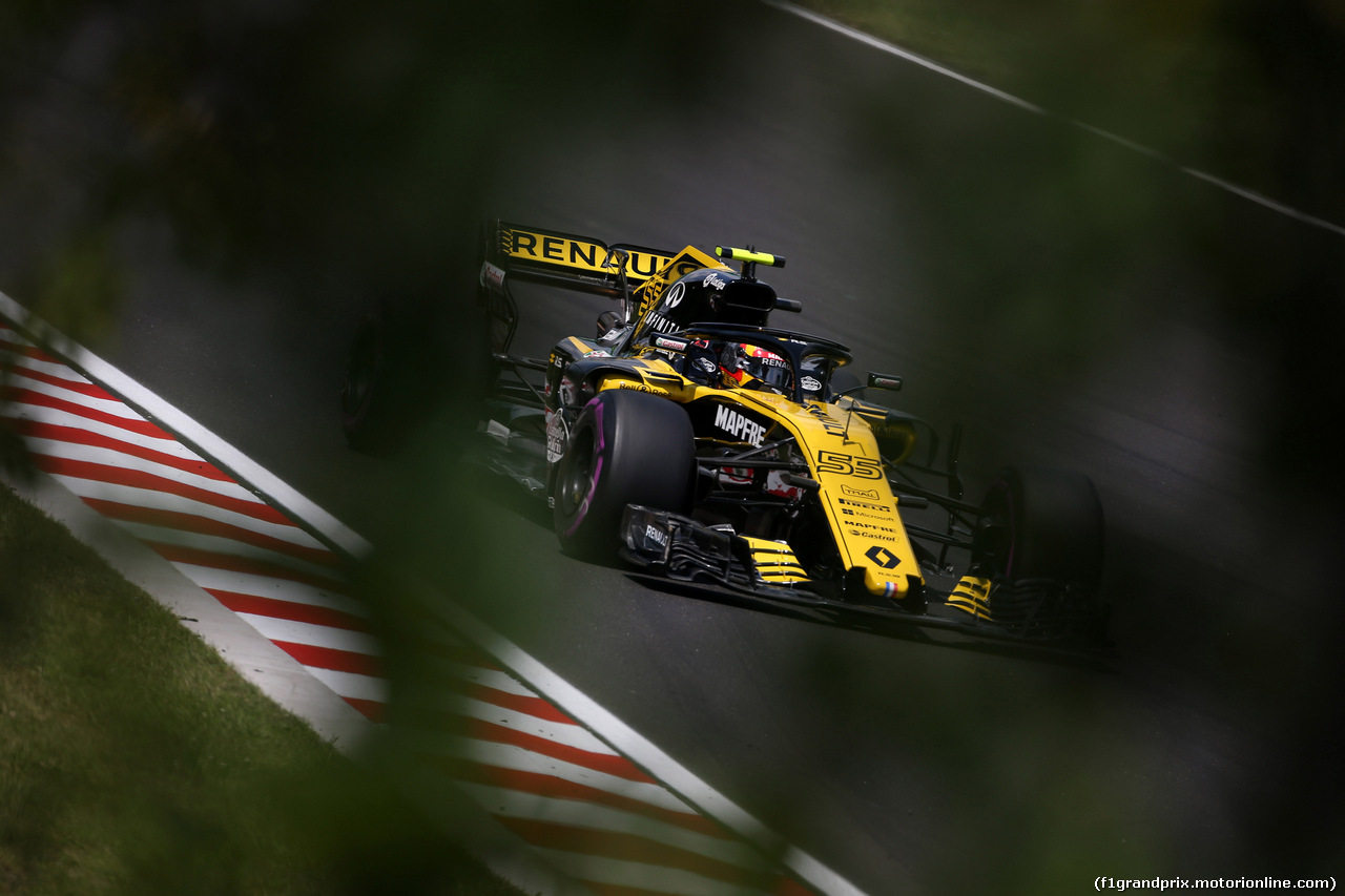 GP UNGHERIA, 28.07.2018 - Prove Libere 3, Carlos Sainz Jr (ESP) Renault Sport F1 Team RS18