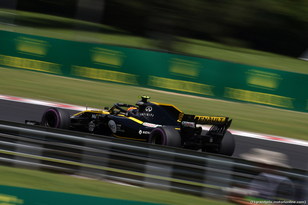 GP UNGHERIA, 28.07.2018 - Prove Libere 3, Carlos Sainz Jr (ESP) Renault Sport F1 Team RS18