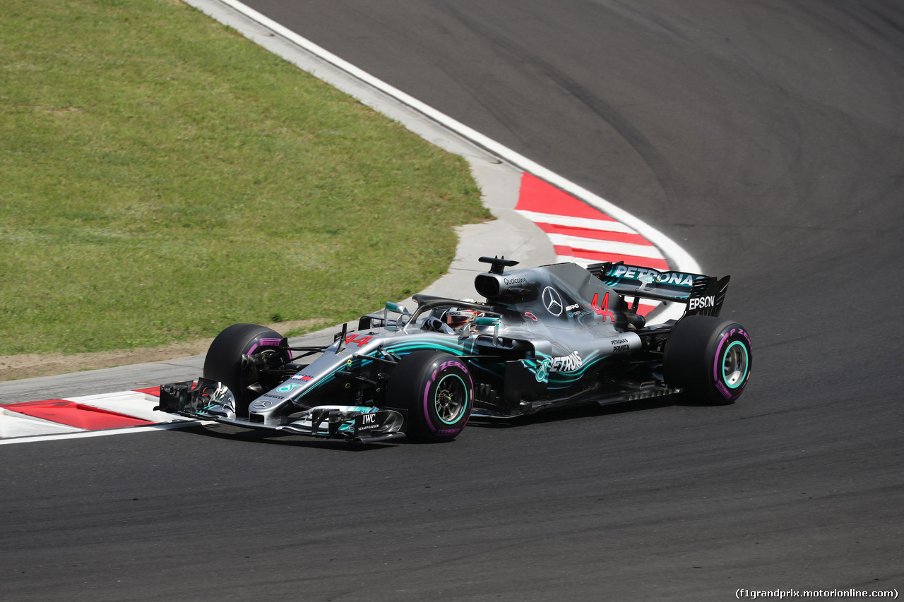 GP UNGHERIA, 28.07.2018 - Prove Libere 3, Lewis Hamilton (GBR) Mercedes AMG F1 W09