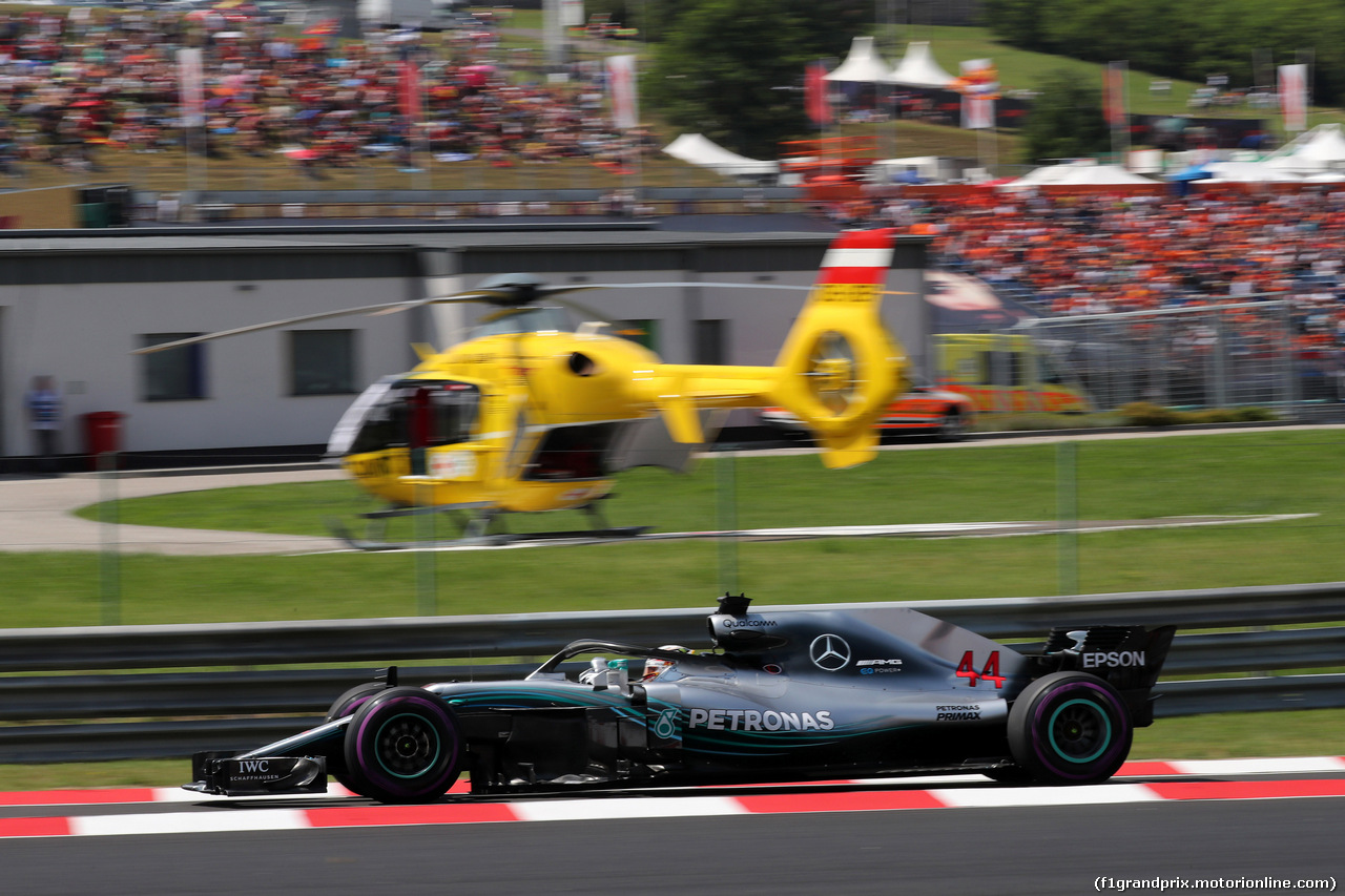 GP UNGHERIA, 28.07.2018 - Prove Libere 3, Lewis Hamilton (GBR) Mercedes AMG F1 W09