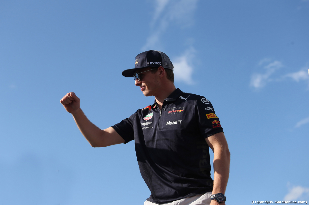 GP UNGHERIA, 26.07.2018 - Autograph session, Max Verstappen (NED) Red Bull Racing RB14