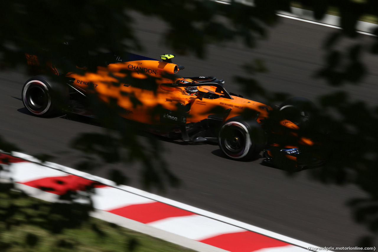 GP UNGHERIA, 27.07.2018 - Prove Libere 1, Stoffel Vandoorne (BEL) McLaren MCL33