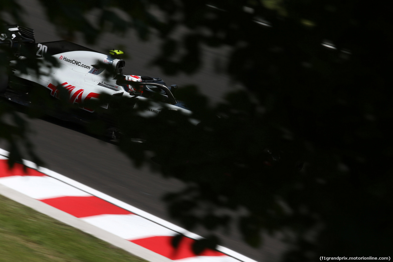 GP UNGHERIA, 27.07.2018 - Prove Libere 1, Kevin Magnussen (DEN) Haas F1 Team VF-18