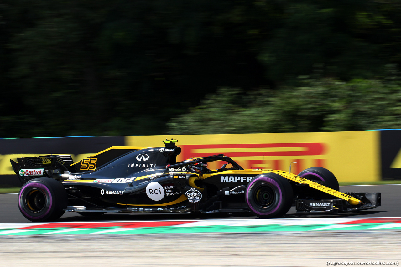 GP UNGHERIA, 27.07.2018 - Prove Libere 1, Carlos Sainz Jr (ESP) Renault Sport F1 Team RS18