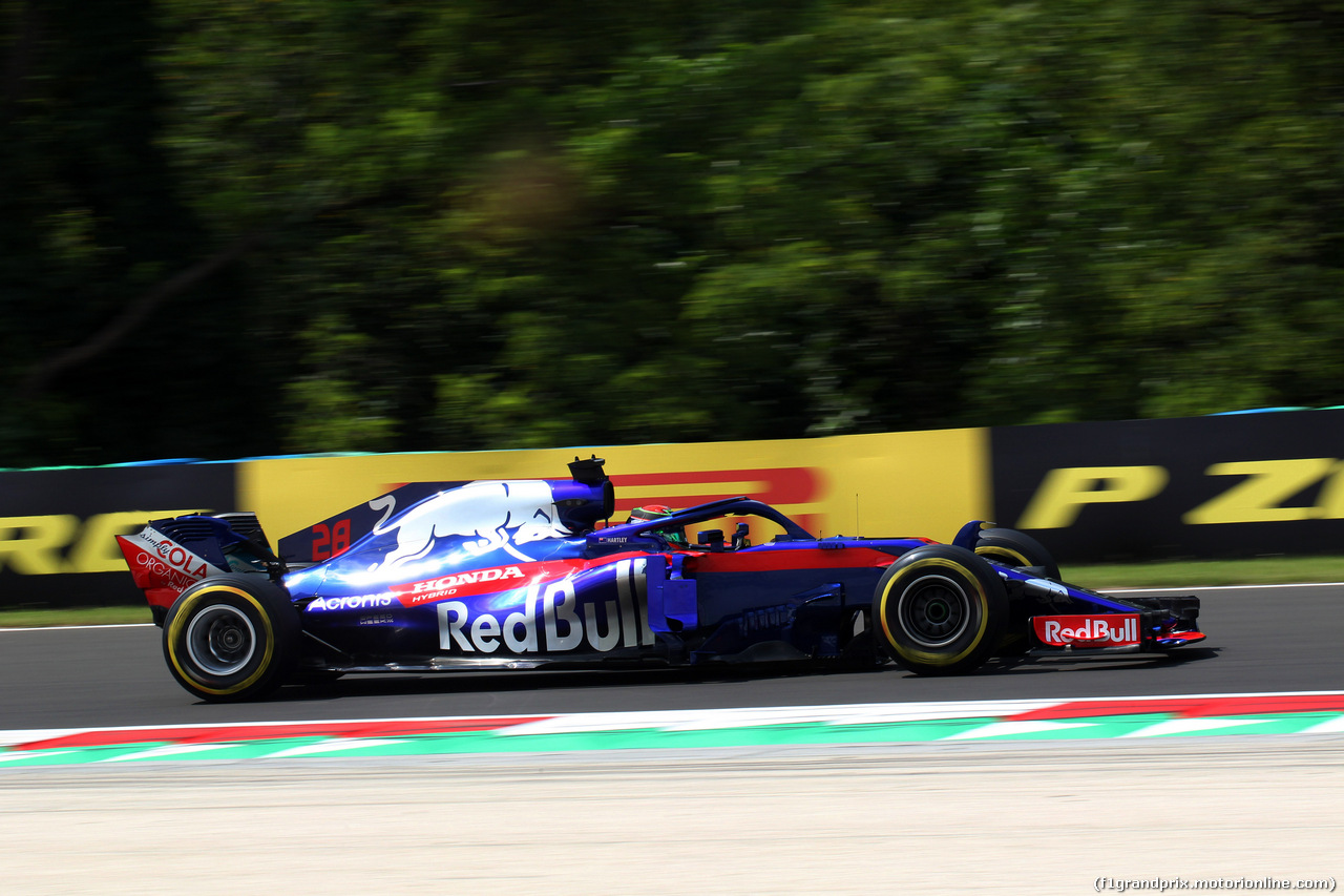 GP UNGHERIA, 27.07.2018 - Prove Libere 1, Brendon Hartley (NZL) Scuderia Toro Rosso STR13