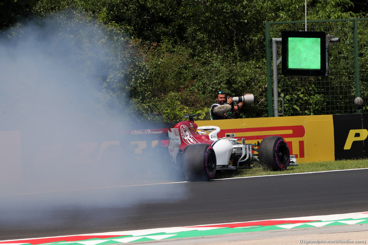 GP UNGHERIA, 27.07.2018 - Prove Libere 1, Marcus Ericsson (SUE) Sauber C37