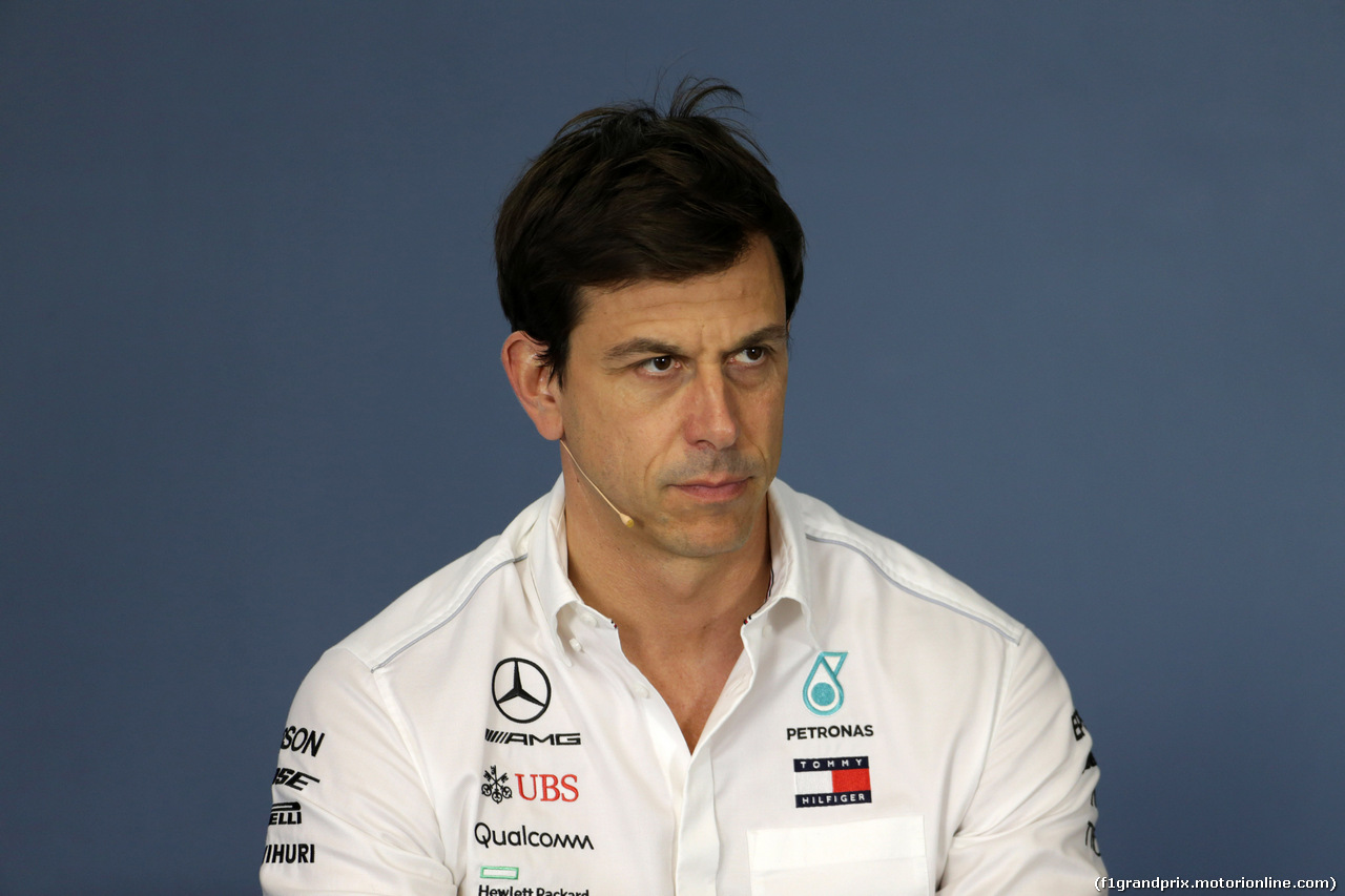 GP UNGHERIA, 27.07.2018 - Conferenza Stampa, Toto Wolff (GER) Mercedes AMG F1 Shareholder e Executive Director