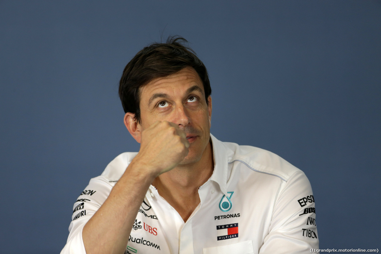 GP UNGHERIA, 27.07.2018 - Conferenza Stampa, Toto Wolff (GER) Mercedes AMG F1 Shareholder e Executive Director