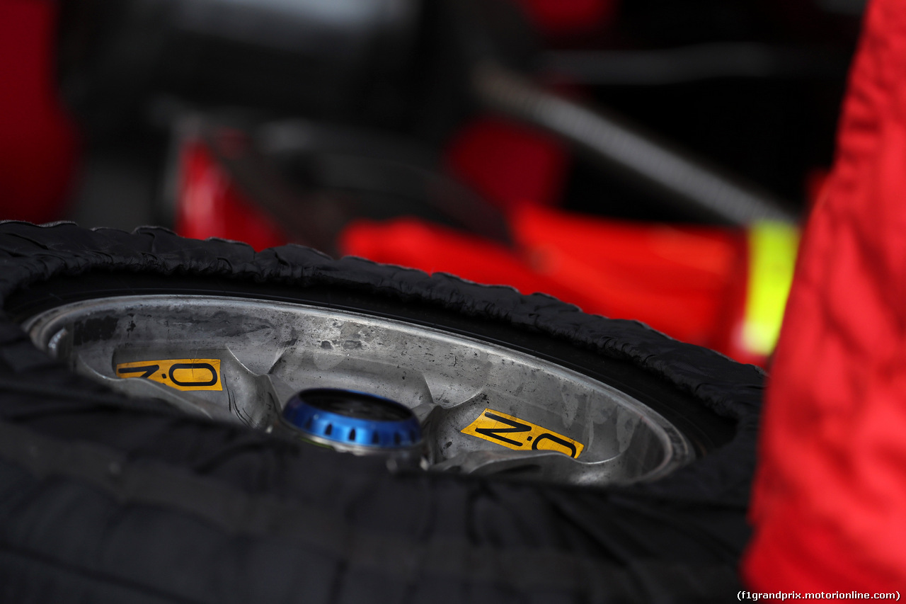 GP UNGHERIA, 27.07.2018 - Prove Libere 2, OZ Wheel e Pirelli Tyre