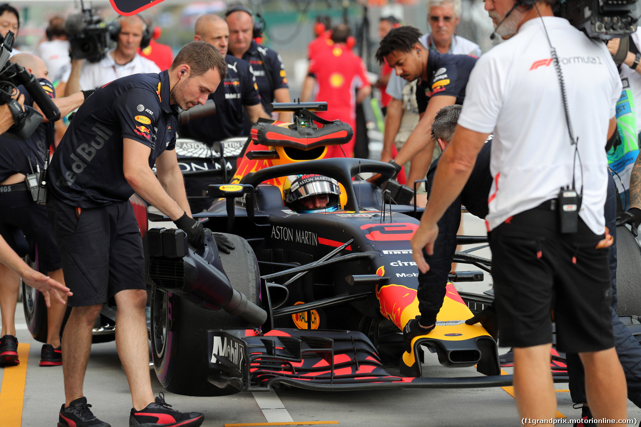 GP UNGHERIA, 27.07.2018 - Prove Libere 2, Max Verstappen (NED) Red Bull Racing RB14