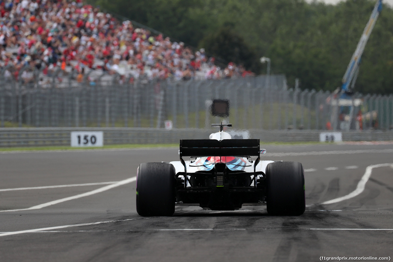 GP UNGHERIA, 27.07.2018 - Prove Libere 2, Lance Stroll (CDN) Williams FW41