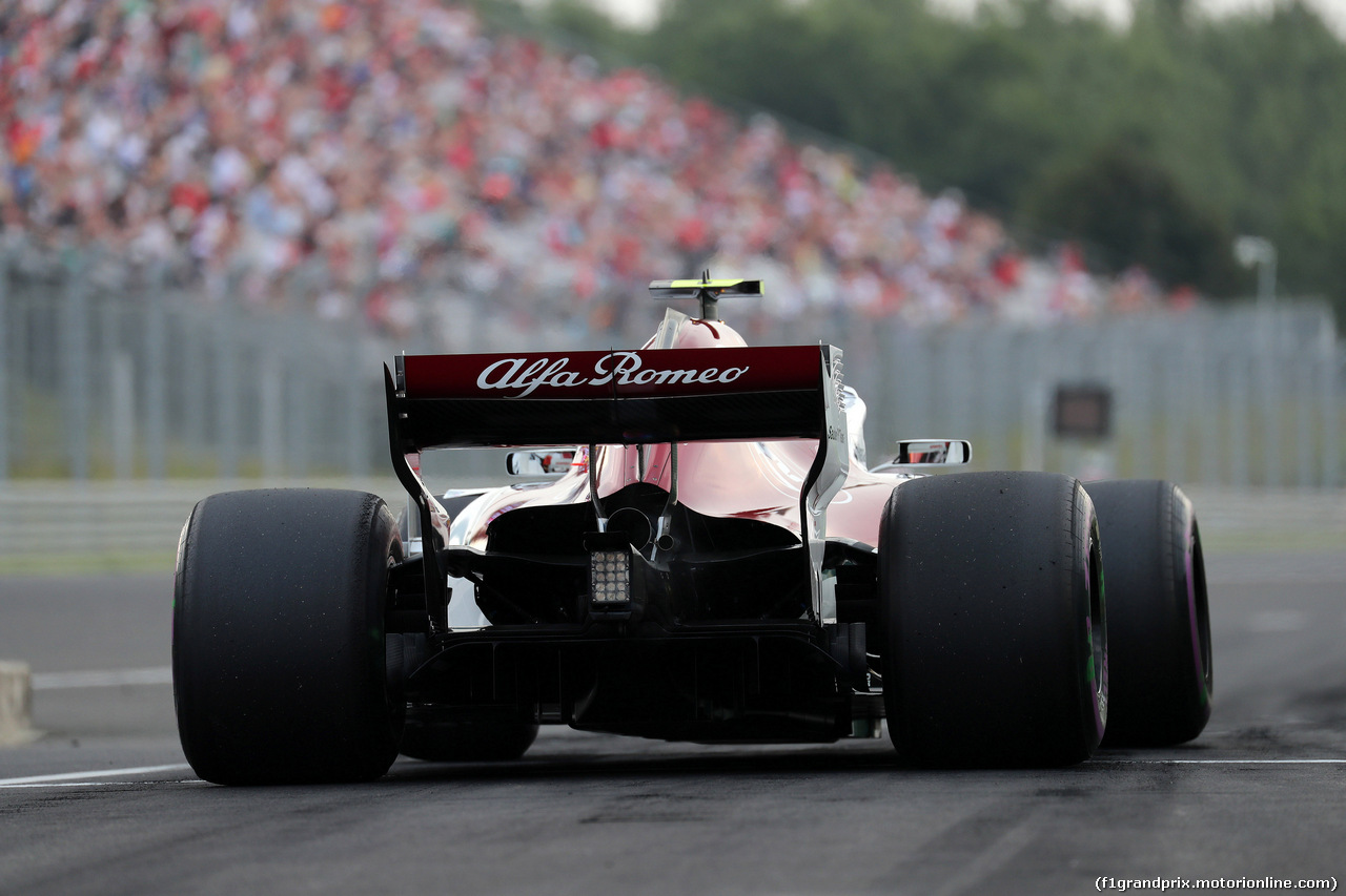 GP UNGHERIA, 27.07.2018 - Prove Libere 2, Charles Leclerc (MON) Sauber C37