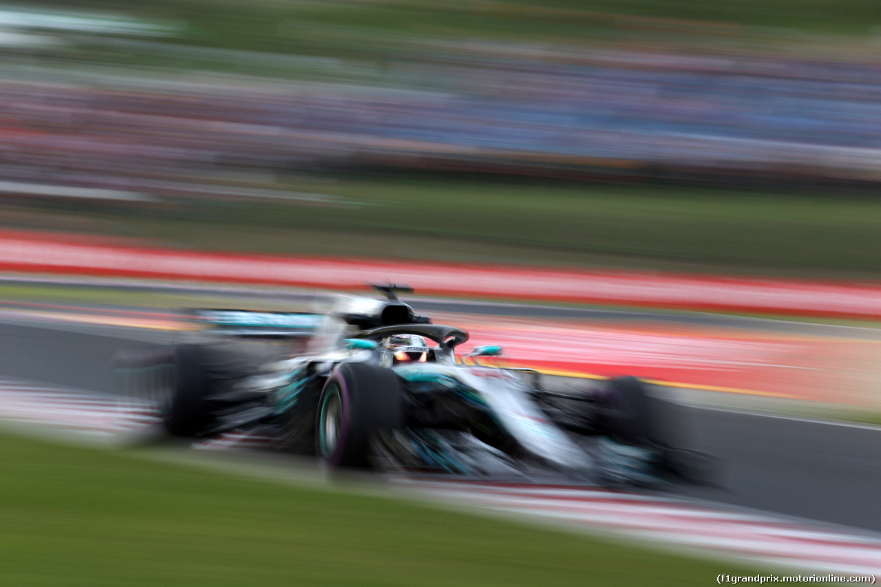 GP UNGHERIA, 27.07.2018 - Prove Libere 2, Lewis Hamilton (GBR) Mercedes AMG F1 W09