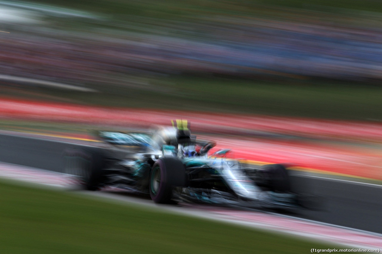 GP UNGHERIA, 27.07.2018 - Prove Libere 2, Valtteri Bottas (FIN) Mercedes AMG F1 W09