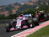 GP UNGHERIA, 27.07.2018 - Free Practice 1, Sergio Perez (MEX) Sahara Force India F1 VJM011 e Daniel Ricciardo (AUS) Red Bull Racing RB14