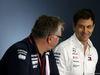 GP UNGHERIA, 27.07.2018 - Conferenza Stampa, Otmar Szafnauer (USA) Sahara Force India F1 Chief Operating Officer e Toto Wolff (GER) Mercedes AMG F1 Shareholder e Executive Director
