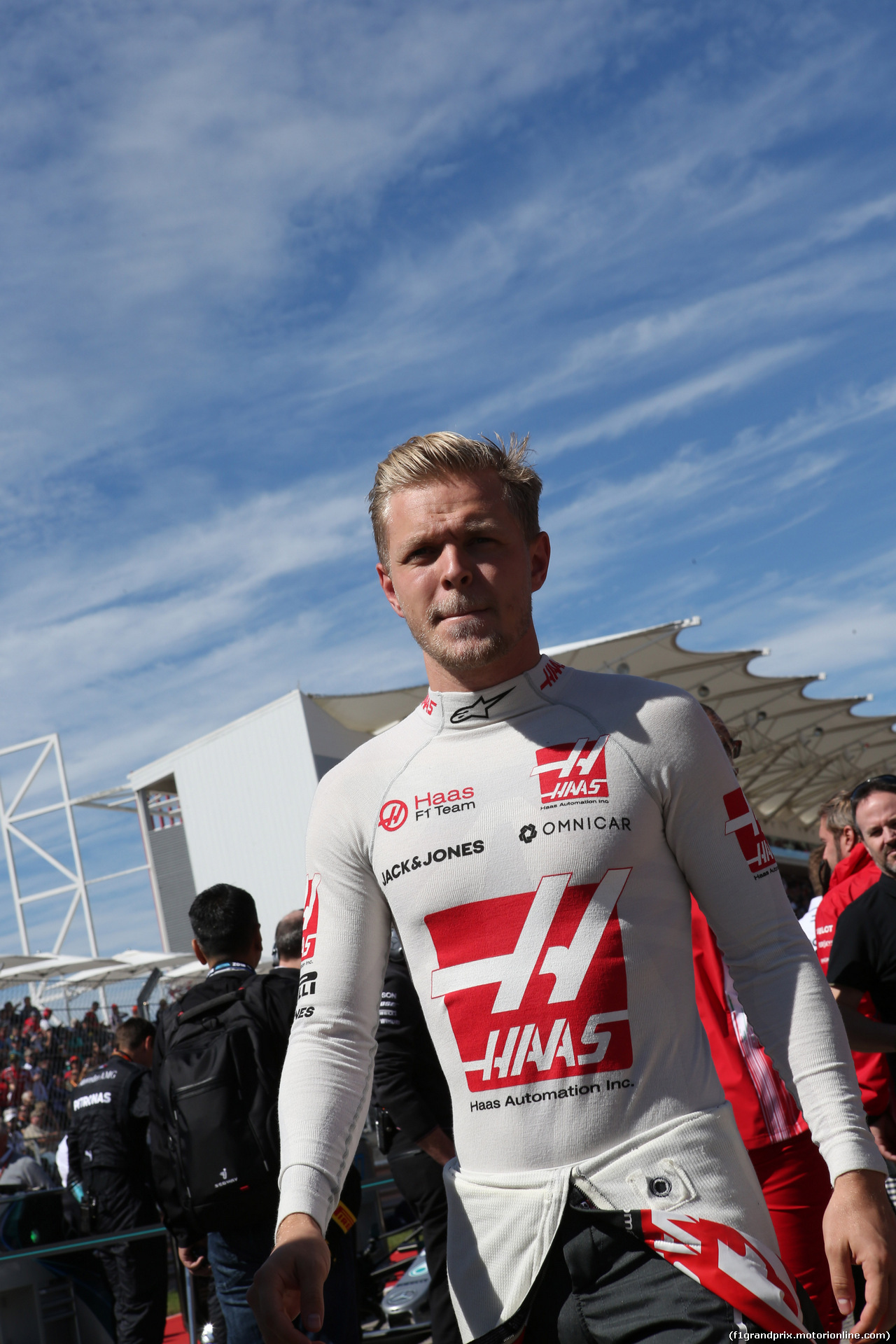 GP USA, 21.10.2018- Gara, Kevin Magnussen (DEN) Haas F1 Team VF-18