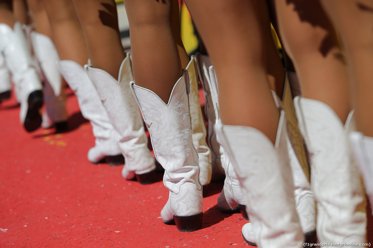 GP USA, 21.10.2018- cheerleader