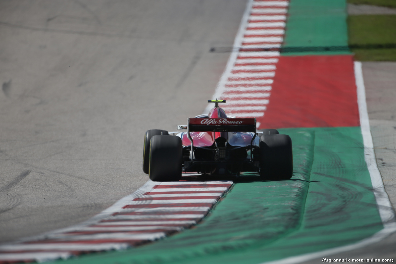 GP USA, 21.10.2018- Gara, Charles Leclerc (MCO) Alfa Romeo Sauber C37