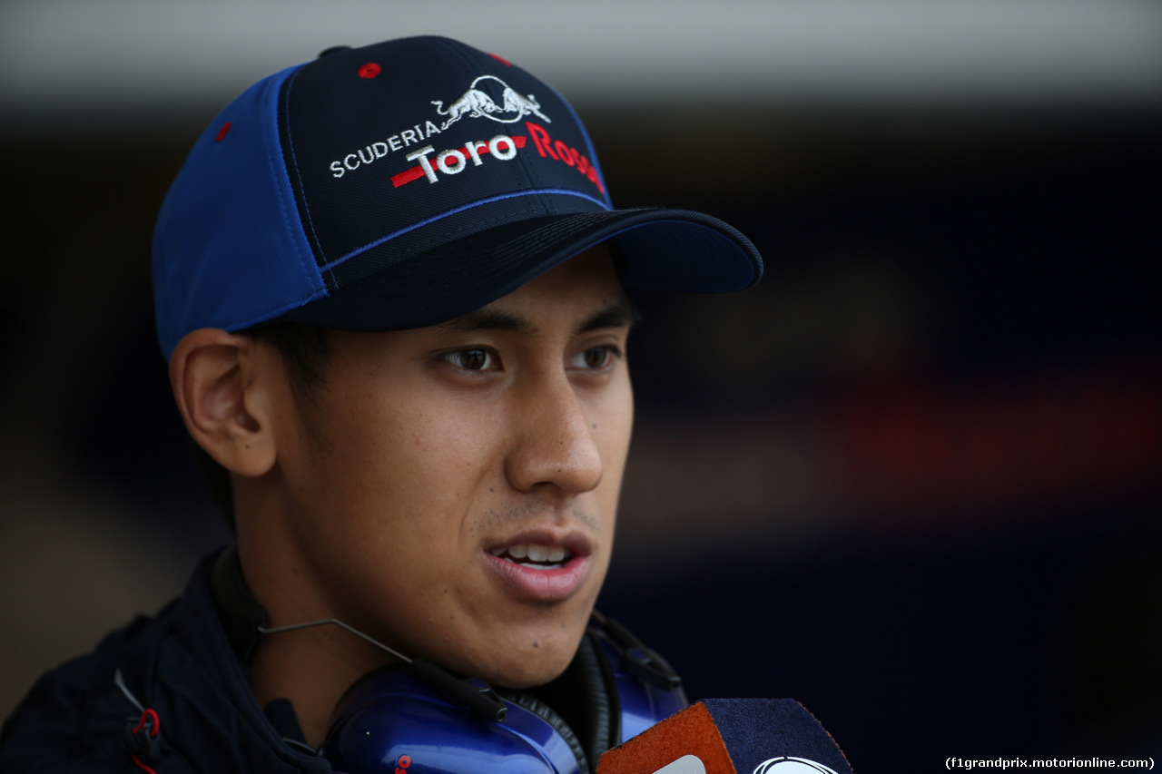GP USA, 19.10.2018- Sean Gelael (IDN) Scuderia Toro Rosso STR13 Test Driver.