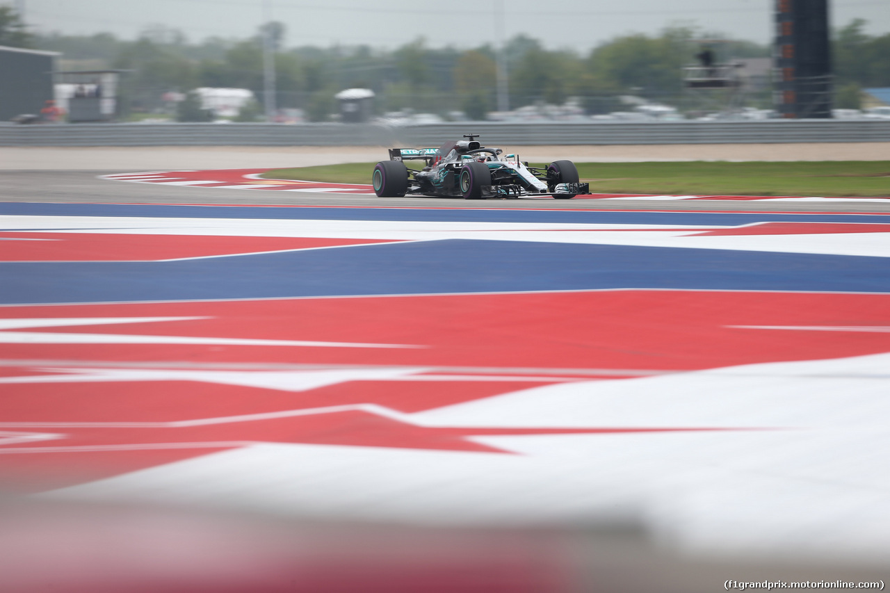 GP USA, 20.10.2018- Prove Libere 3, Lewis Hamilton (GBR) Mercedes AMG F1 W09