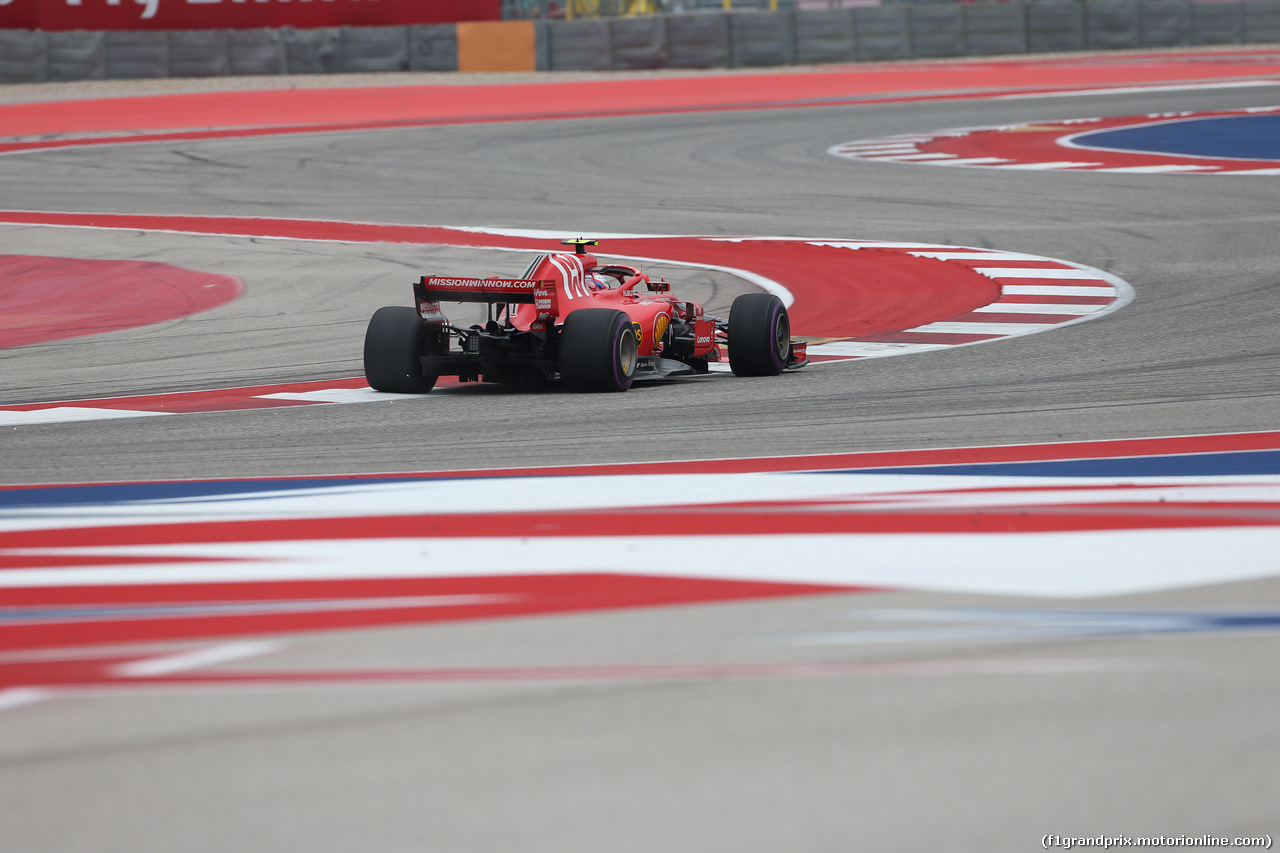 GP USA, 20.10.2018- Prove Libere 3, Kimi Raikkonen (FIN) Ferrari SF71H