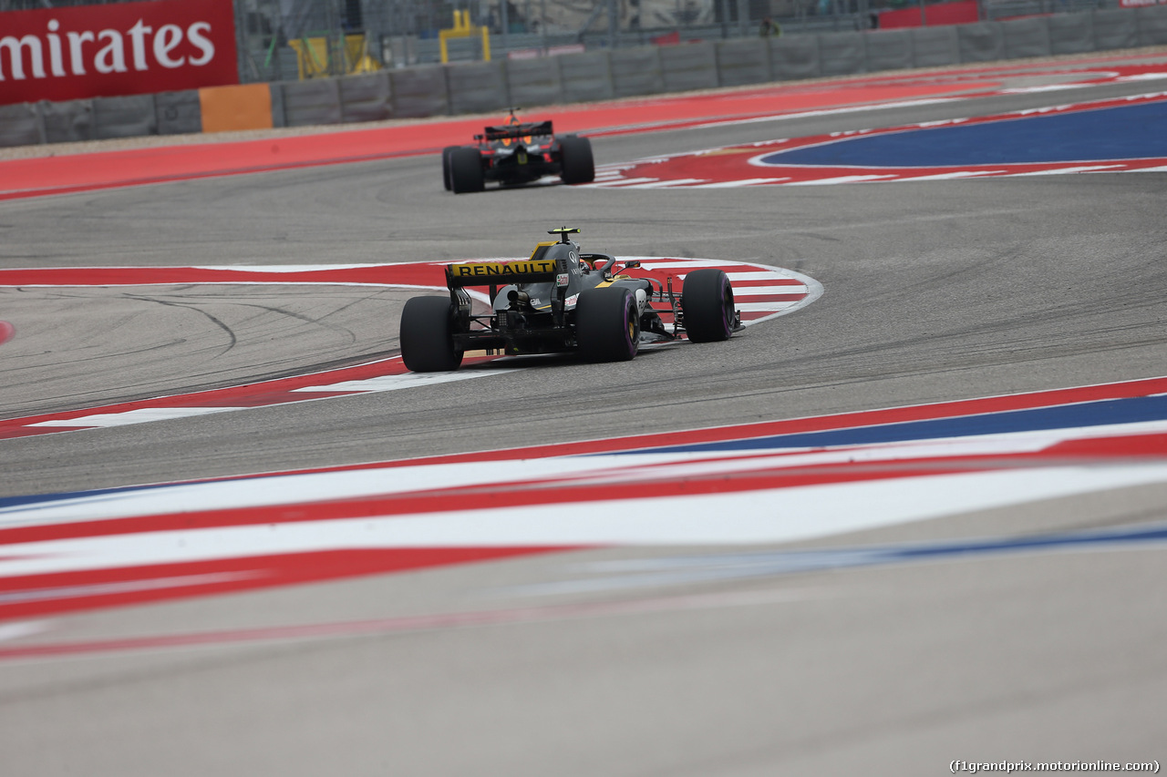 GP USA, 20.10.2018- Prove Libere 3, Carlos Sainz Jr (ESP) Renault Sport F1 Team RS18