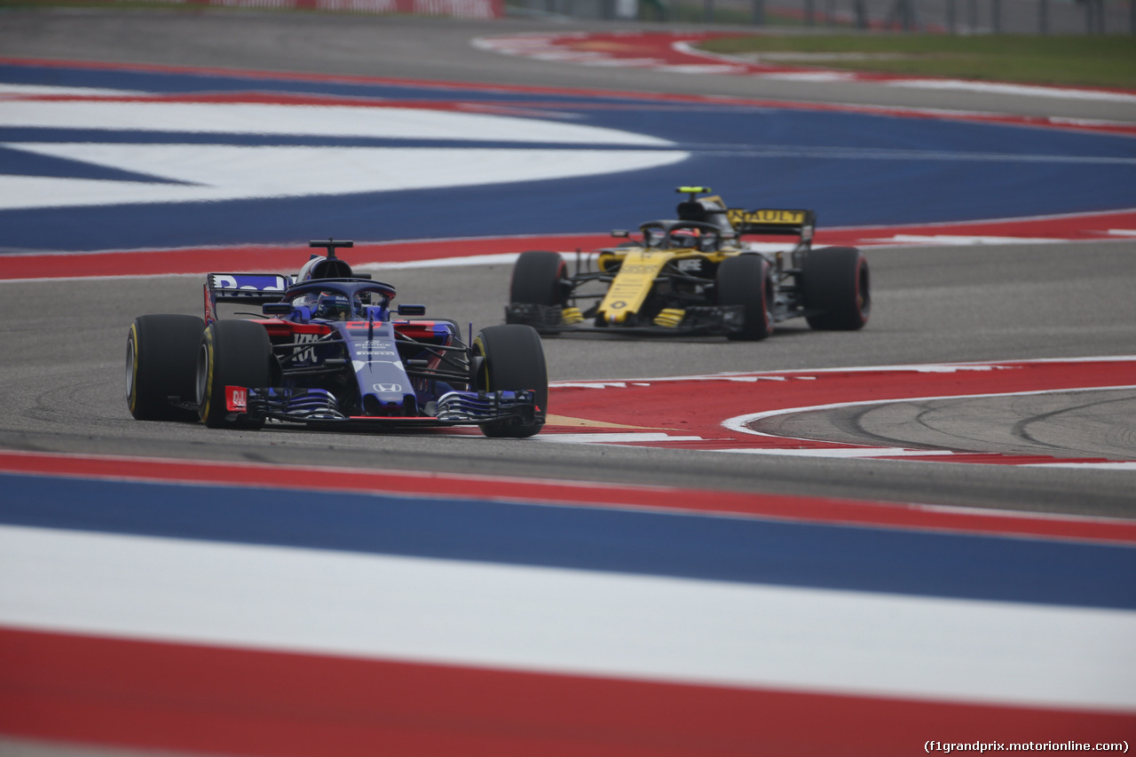 GP USA, 20.10.2018- Prove Libere 3, Brendon Hartley (FRA) Scuderia Toro Rosso STR13