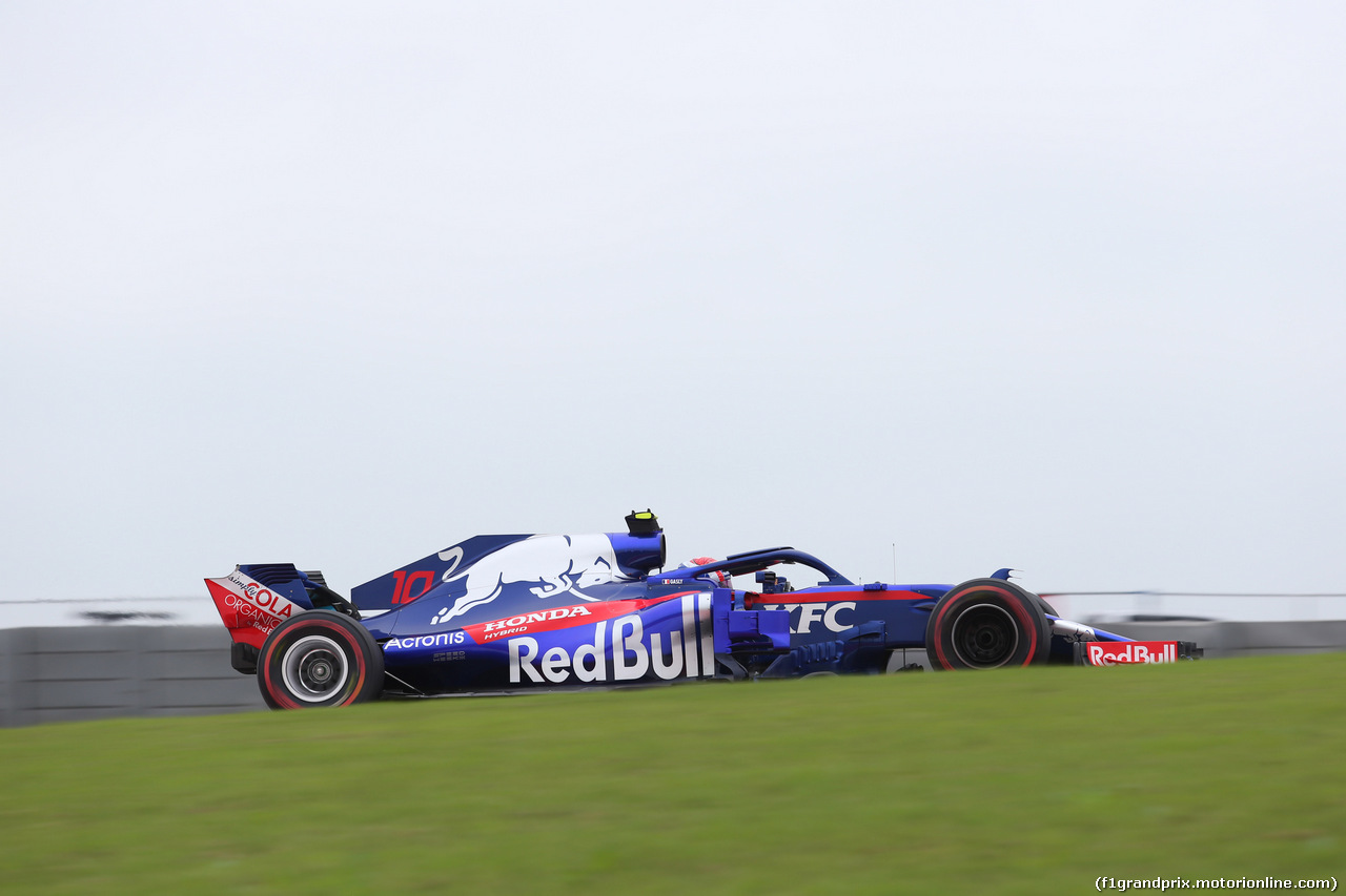 GP USA, 20.10.2018- Prove Libere 3, Pierre Gasly (FRA) Scuderia Toro Rosso STR13