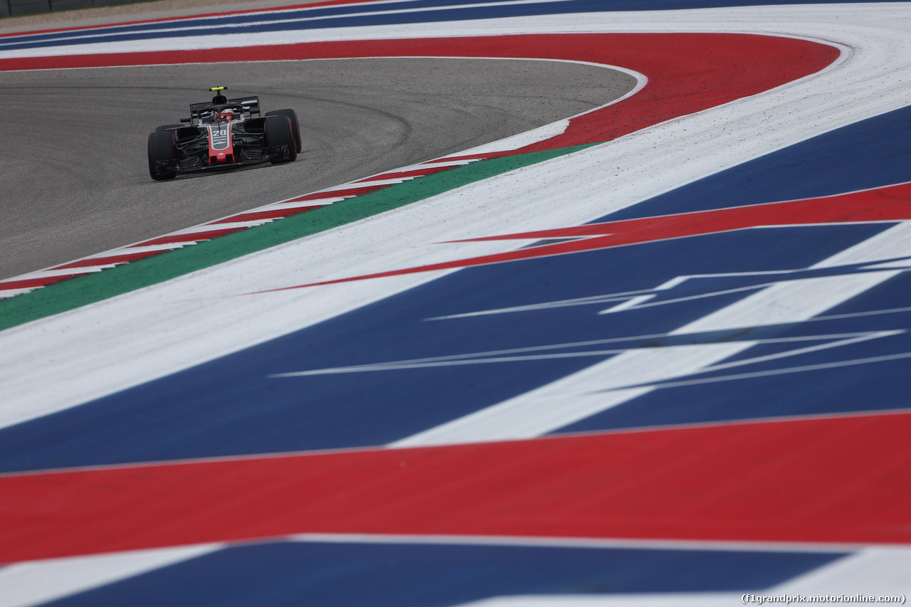 GP USA, 20.10.2018- Prove Libere 3, Kevin Magnussen (DEN) Haas F1 Team VF-18