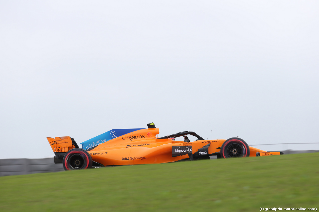 GP USA, 20.10.2018- Prove Libere 3, Stoffel Vandoorne (BEL) McLaren MCL33