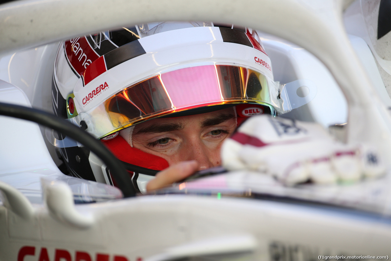 GP USA, 20.10.2018- Prove Libere 3, Charles Leclerc (GER) Alfa Romeo Sauber C37